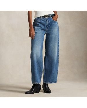 Polo Ralph Lauren Relaxed Wide-Leg Jean - Blue