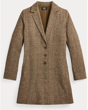 RRL Tweed Hacking Jacket - Brown