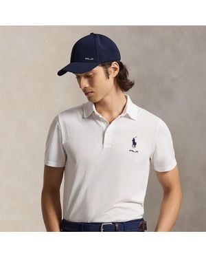 Ralph Lauren Tailored Fit Performance Polo Shirt - White