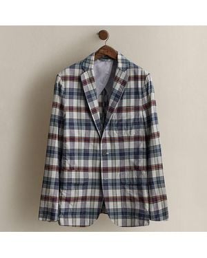 Ralph Lauren 2007 Plaid Sport Coat - Gray