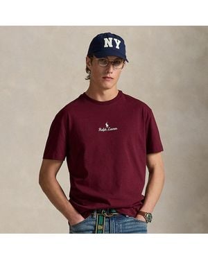 Polo Ralph Lauren Classic Fit Logo Jersey T-Shirt - Red