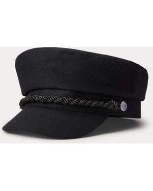 Ralph Lauren Felted Fisherman Cap - Black