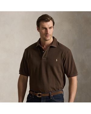 Ralph Lauren The Iconic Mesh Polo Shirt - Brown
