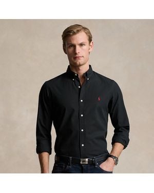 Polo Ralph Lauren Classic Fit Long Sleeve Cotton Oxford Button Down Shirt - Black