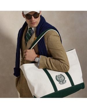 Polo Ralph Lauren Wimbledon Canvas Tote - Blue