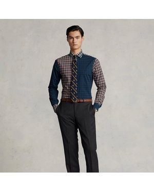 Polo Ralph Lauren Slim Fit Wool Twill Trouser - Blue