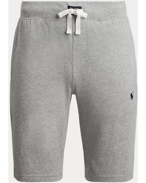 Polo Ralph Lauren Short De Pyjama En Jersey De Coton - Gris