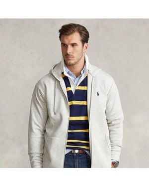 Ralph Lauren Ralph Lauren Double-Knit Full-Zip Hoodie - Grey