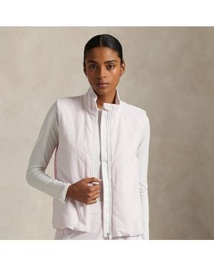 Ralph Lauren Ärmellose Hybrid-Weste Mit Steppbahn - Lila