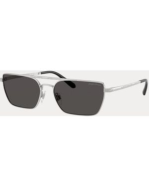 Ralph Lauren Western Rectangle Sunglasses - Grey