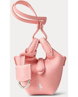 Polo Ralph Lauren Polo Play Leather Bag Charm - Pink
