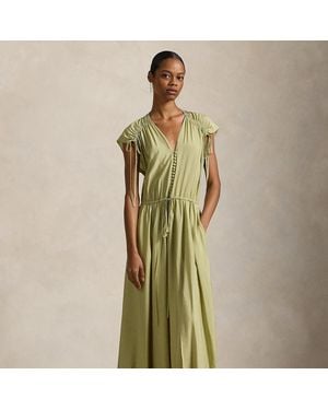 Polo Ralph Lauren Woven Maxi Dress - Green