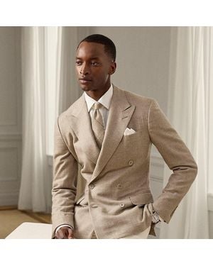 Ralph Lauren Anzug Kent Mit Glencheck-Muster - Natur