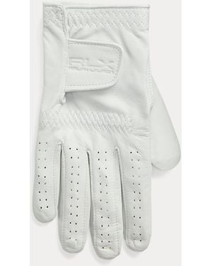Ralph Lauren Cabretta Leather Golf Glove – Right Hand - White
