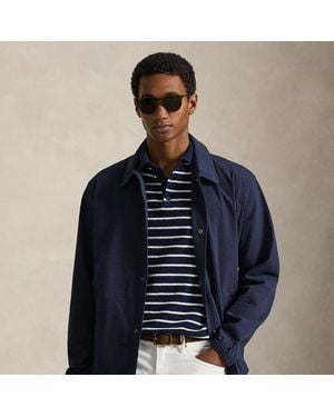 Polo Ralph Lauren Seersucker Coach's Jacket - Blue
