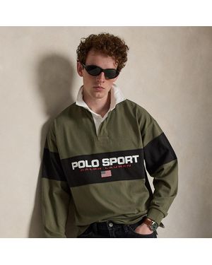 Polo Ralph Lauren Big Fit Polo Sport Rugby Shirt - Green