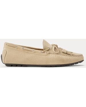 Ralph Lauren Ralph Lauren Harold Suede Tassel Driver - Natural