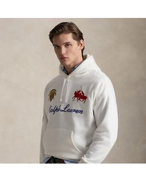 Polo Ralph Lauren Relaxed Fit Heavyweight Fleece Hoodie - Grey
