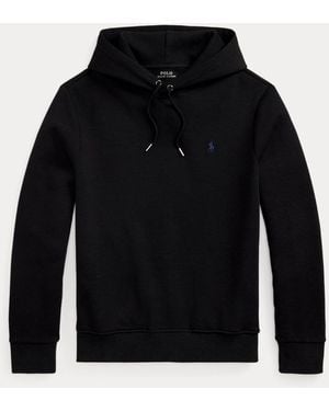 Polo Ralph Lauren Double-Knit Hoodie - Black
