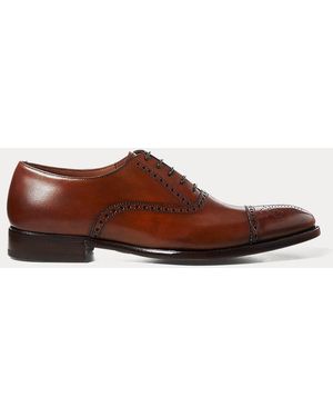 Ralph Lauren Ralph Lauren Denver Cap-toe Shoe - Brown