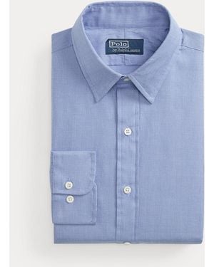 Polo Ralph Lauren Custom Fit Textured Shirt - Blue