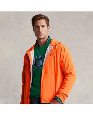 Polo Ralph Lauren Packable Water-Repellent Hooded Jacket - Orange
