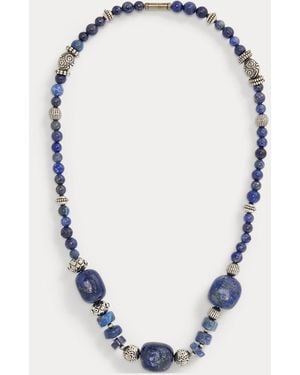 Ralph Lauren Ralph Lauren Short-Tone Beaded Necklace - Blue