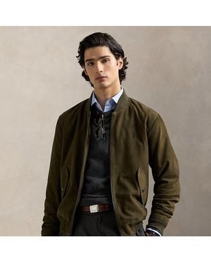 Ralph Lauren Bomber in camoscio - Multicolore