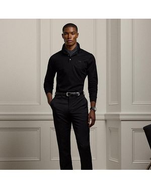 Ralph Lauren Gregory Wool Serge Suit Trouser - Black