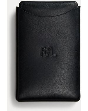 RRL Leather Card Case - Black