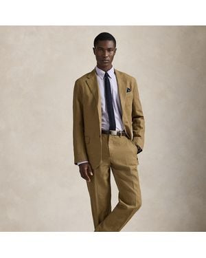 Polo Ralph Lauren Polo Soft Modern Fit Linen Suit Jacket - Green