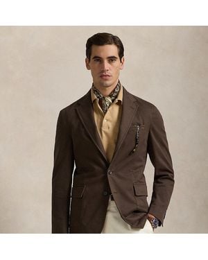 Ralph Lauren Polo Soft Tailored Chino Suit Jacket - Brown