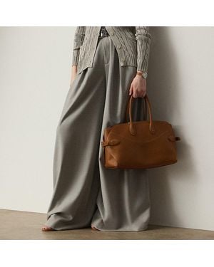 Ralph Lauren Bundfaltenhose Greer Aus Wolle - Grün