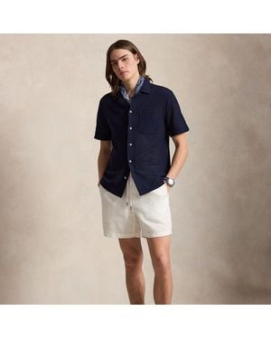 Polo Ralph Lauren Classic-Fit Shorts Lateef Aus Leinen - Blau