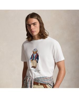 Polo Ralph Lauren Classic Fit Polo Bear Jersey T-Shirt - White