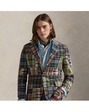 Polo Ralph Lauren Blazer Polo Soft Tailored patchwork - Multicolore