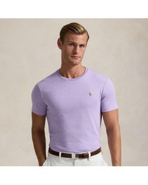 Polo Ralph Lauren Custom Slim Fit Soft Cotton T-Shirt - Purple