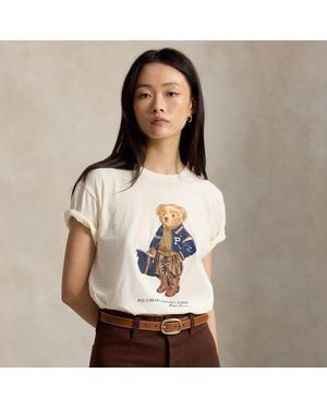 Polo Ralph Lauren Polo Bear Cotton Jersey T-Shirt - White