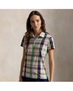 Ralph Lauren Tailored Fit Stretch Jersey Polo Shirt - Grey