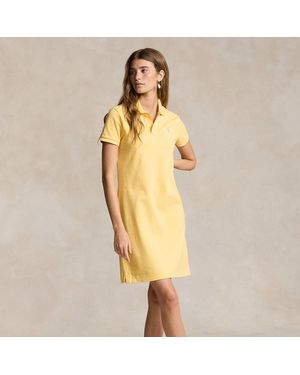 Polo Ralph Lauren Robe Polo En Coton Piqué - Métallisé