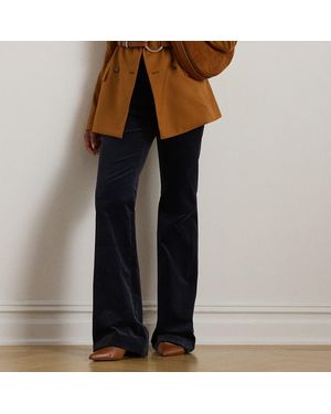Ralph Lauren Ralph Lauren High-Rise Corduroy Flare Pant - Blue