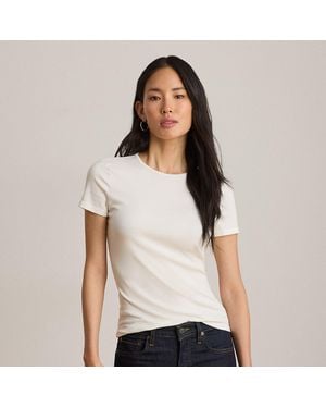 Ralph Lauren Cotton-blend T-shirt In White - Size Xl