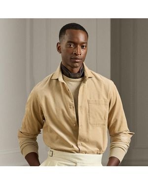 Ralph Lauren Ralph Lauren Fine-Wale Corduroy Shirt - Natural