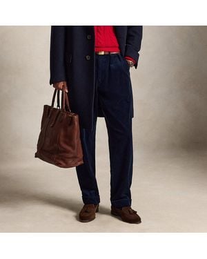 Ralph Lauren Whitman Relaxed Fit Corduroy Trousers - Blue