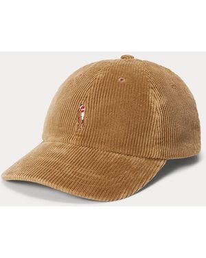 Polo Ralph Lauren Corduroy Ball Cap - Brown
