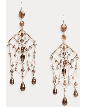 Ralph Lauren Orecchini chandelier in ottone anticato - Metallizzato