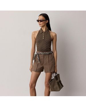 Ralph Lauren Denise Linen Short - Brown