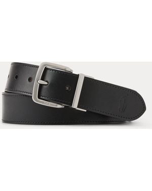 Ralph Lauren Reversible Leather Belt - Black
