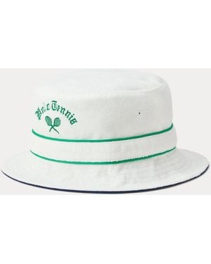 Polo Ralph Lauren Us Open Reversible Bucket Hat - White