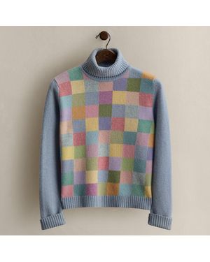 Ralph Lauren C. 1996 Turtleneck Sweater - Blue